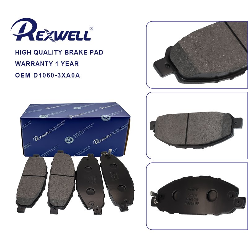 Auto Ceramic Semi-Metal Front Disc Brake Pads 41060-VW085 AY040-NS105 D1060-3XA0A for NISSAN URVAN NV350 E25 E26 2001-2012