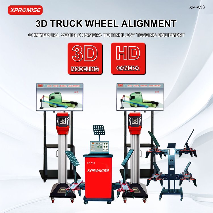 Heavy Duty Truck Trailer Bus Wheel Alignment for Sale Big Truck Use 600mp Camera Machines for Aligning Cars