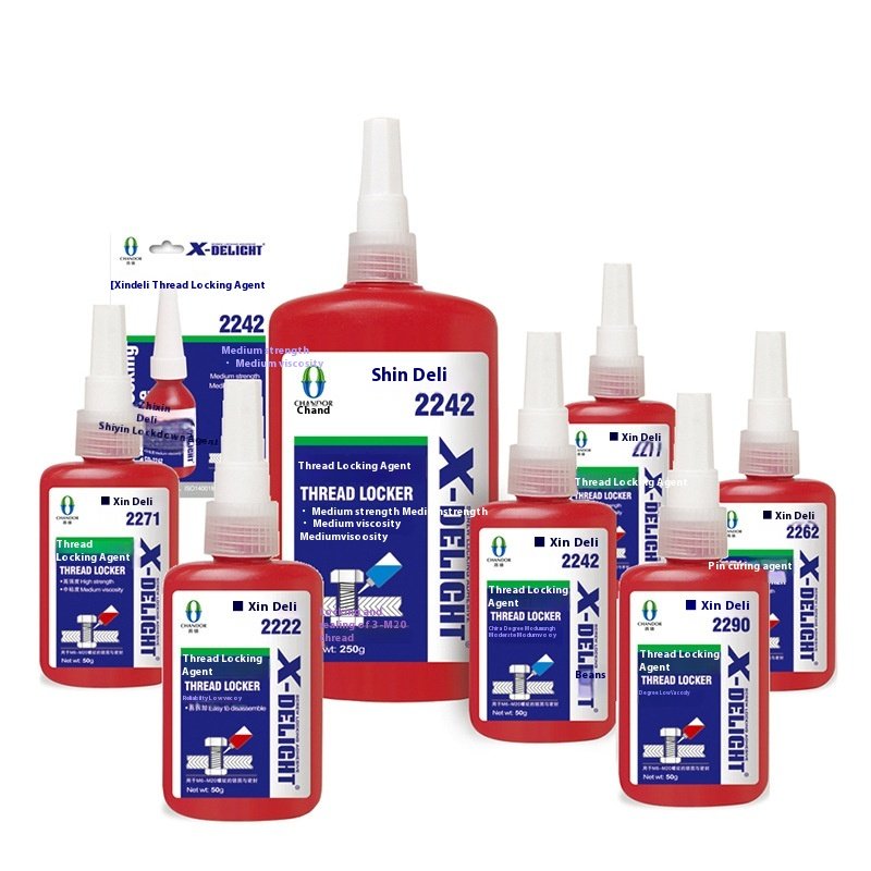 Xin Deli Anaerobic Acrylic Adhesive 2271 High Temperature Resistant High Strength Removable Thread Locking Adhesive