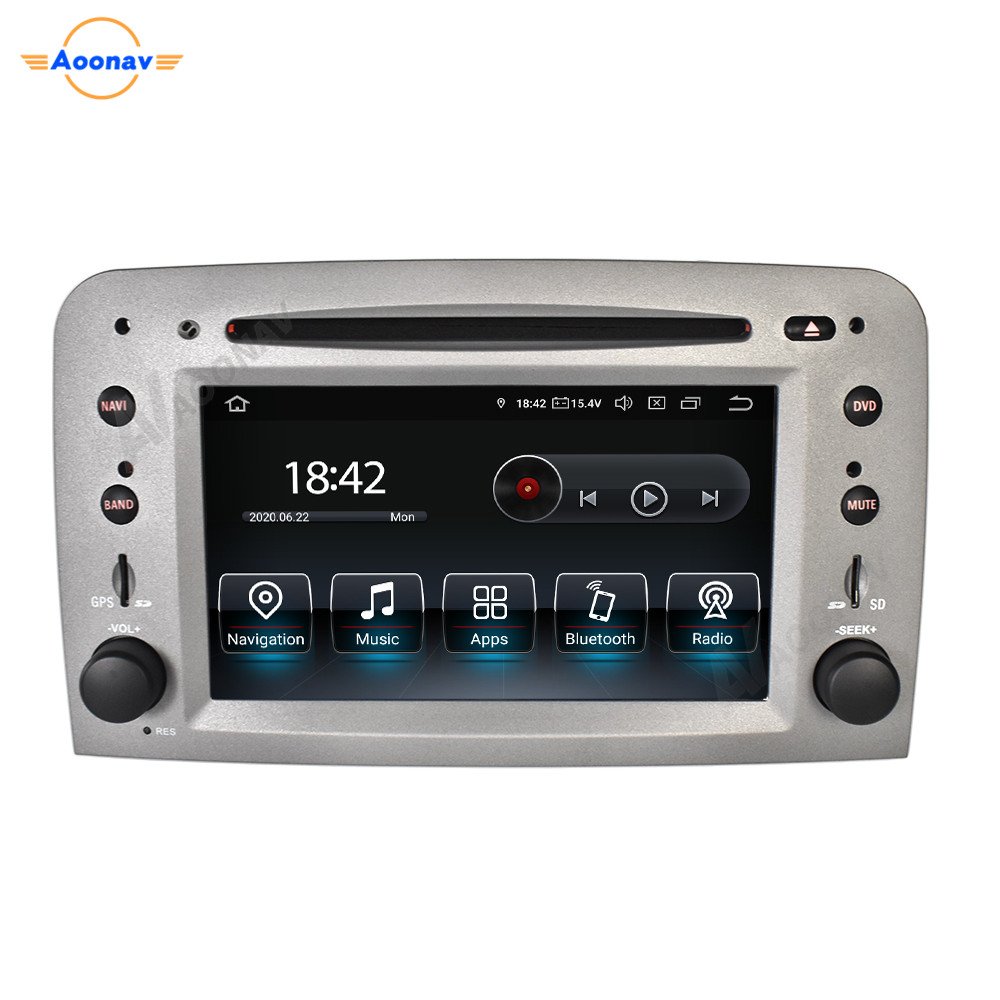 2din Android Car Stereo Receiver Radio Multimedia Player Car Autoradio for Alfa Romeo 147/ GT 2015+ Touch Screen GPS Navigation