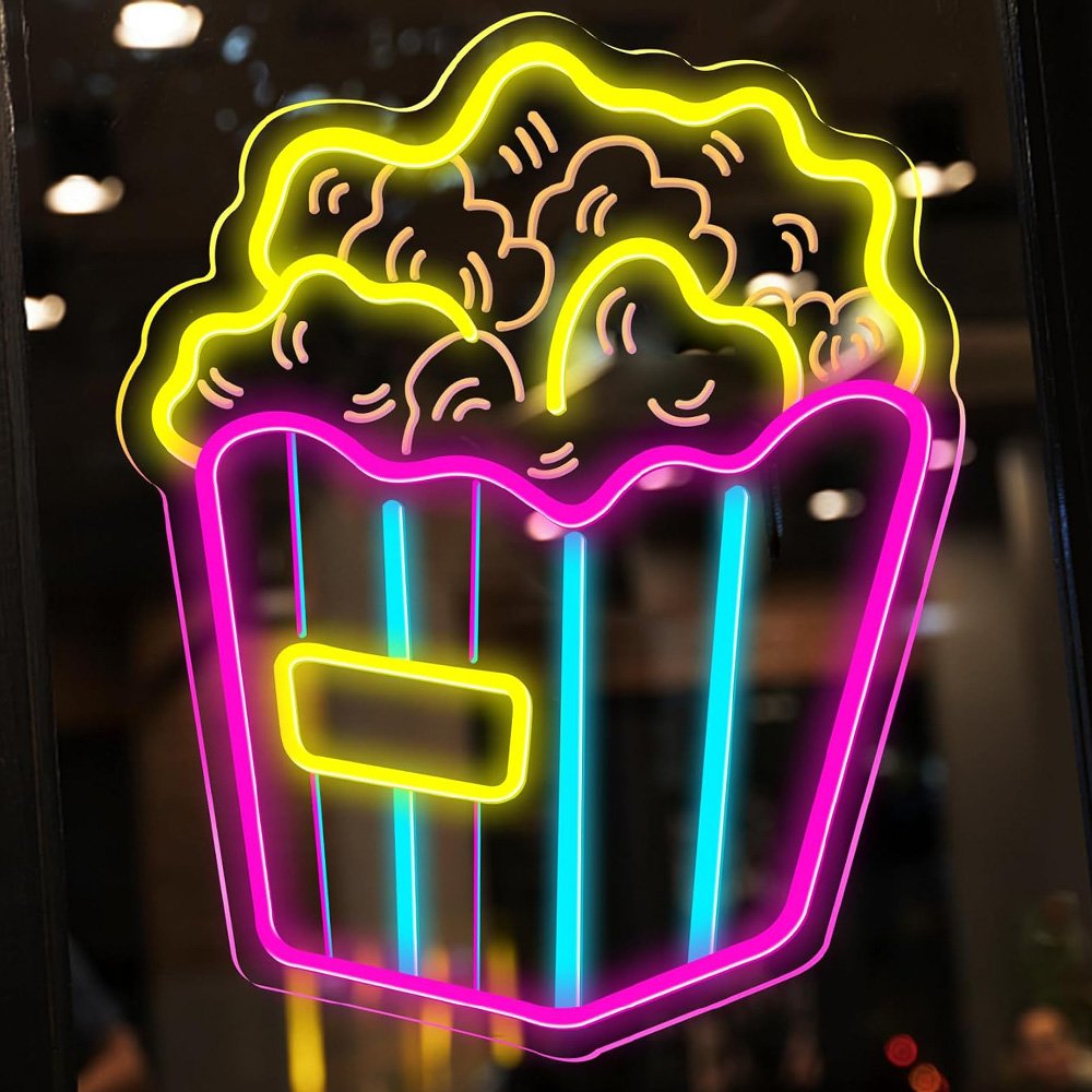 Customized LED Neon Sign Acrylic Handmade Neon Silicone Wall Mount Restaurant Cafe Dessert Decoration Neon Sign