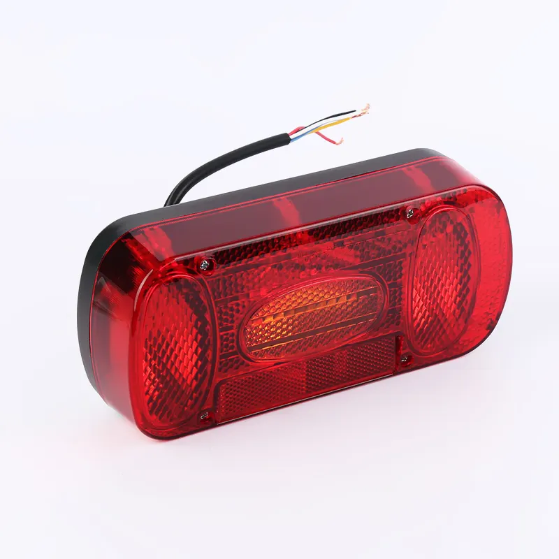 ECE E-MARK Halogen Tail Light Combination Trailer 12V Rear Position Brake Fog Turn Signal Light