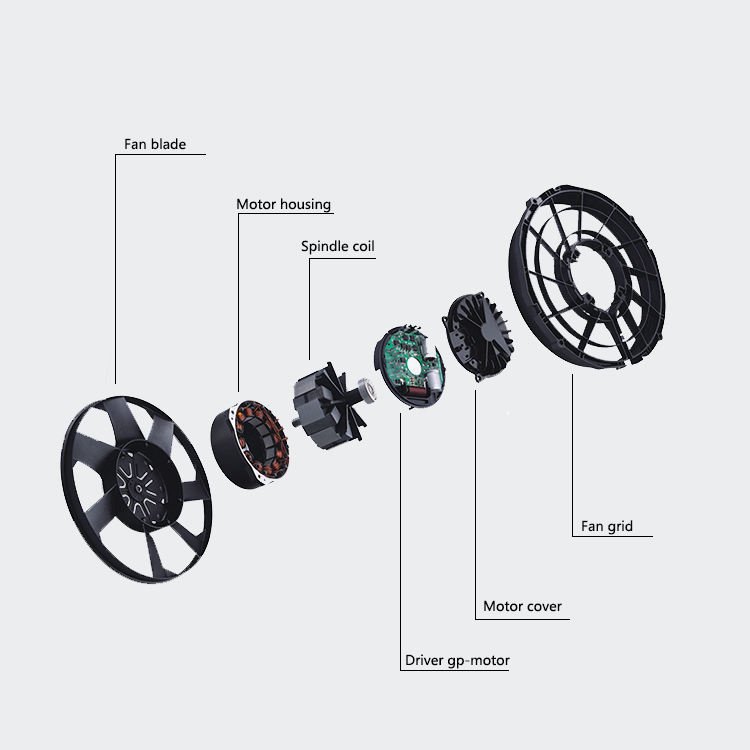 Hot Sales Bus Air Conditioner Evaporative Cooling Fan Industrial Evaporative Cooling Fan