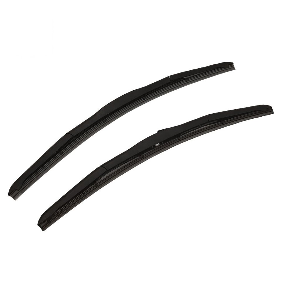 Universal Three Stage Car Wiper Blades High Quality Mute Rubber Multi Size Windshield Accessory a Pair