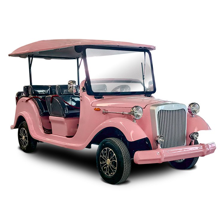Classic Vintage Electric Sightseeing Bus Car Retro Cars Body Shell for Sale 14 Seats Real Scale Price