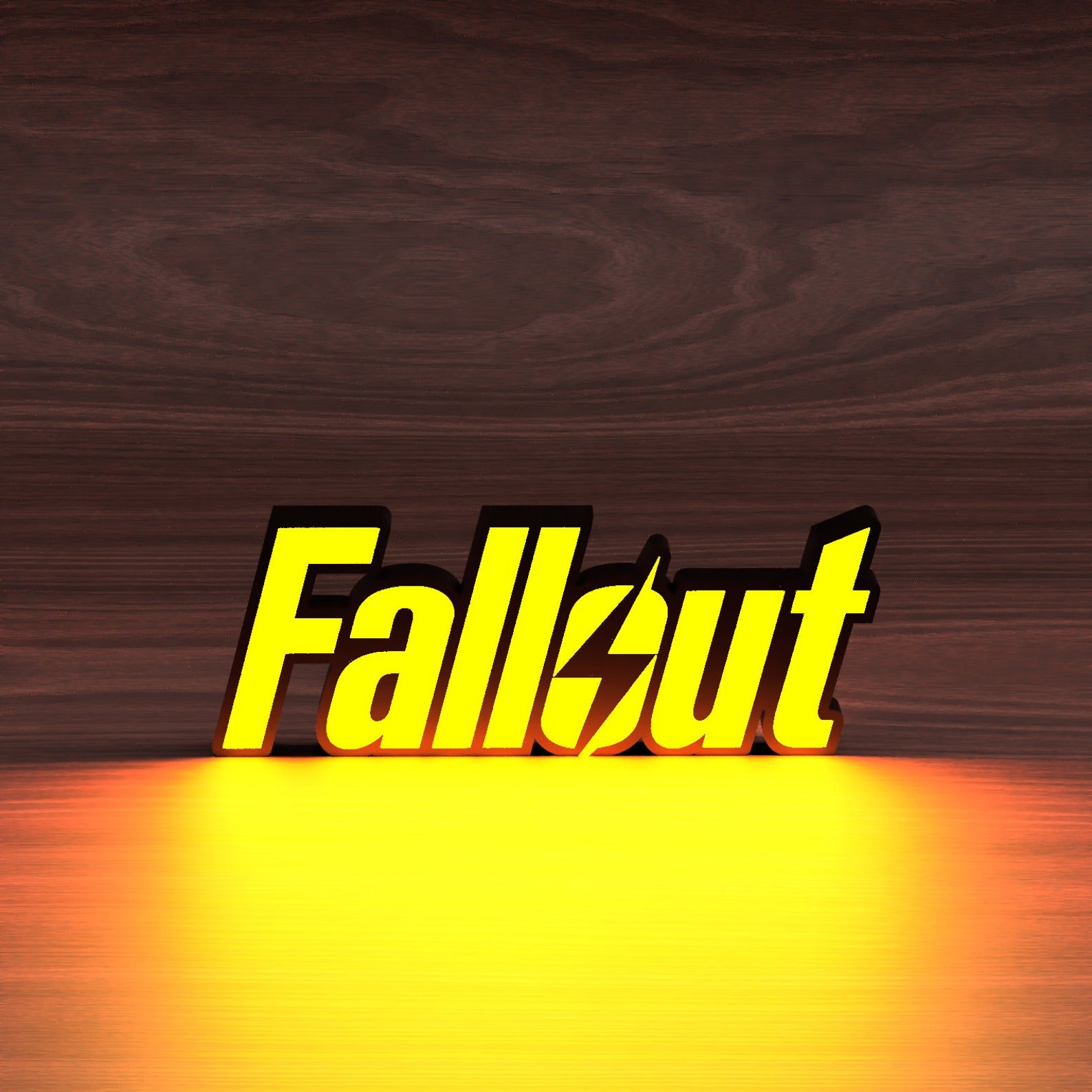 New Design Custom Popular for Store Front Wall Decoration Fallout Neon Sign