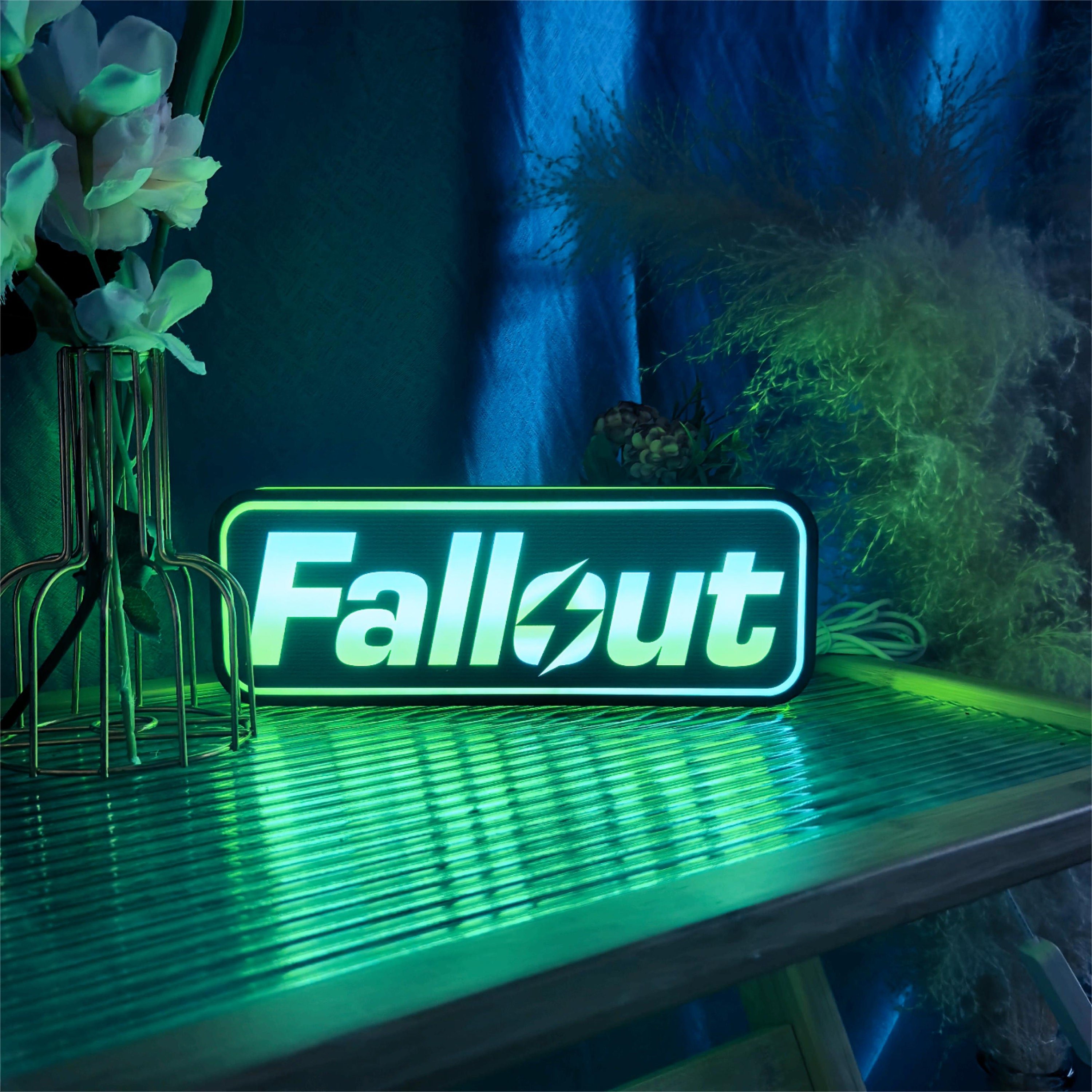 New Design Custom Popular for Store Front Wall Decoration Fallout Neon Sign