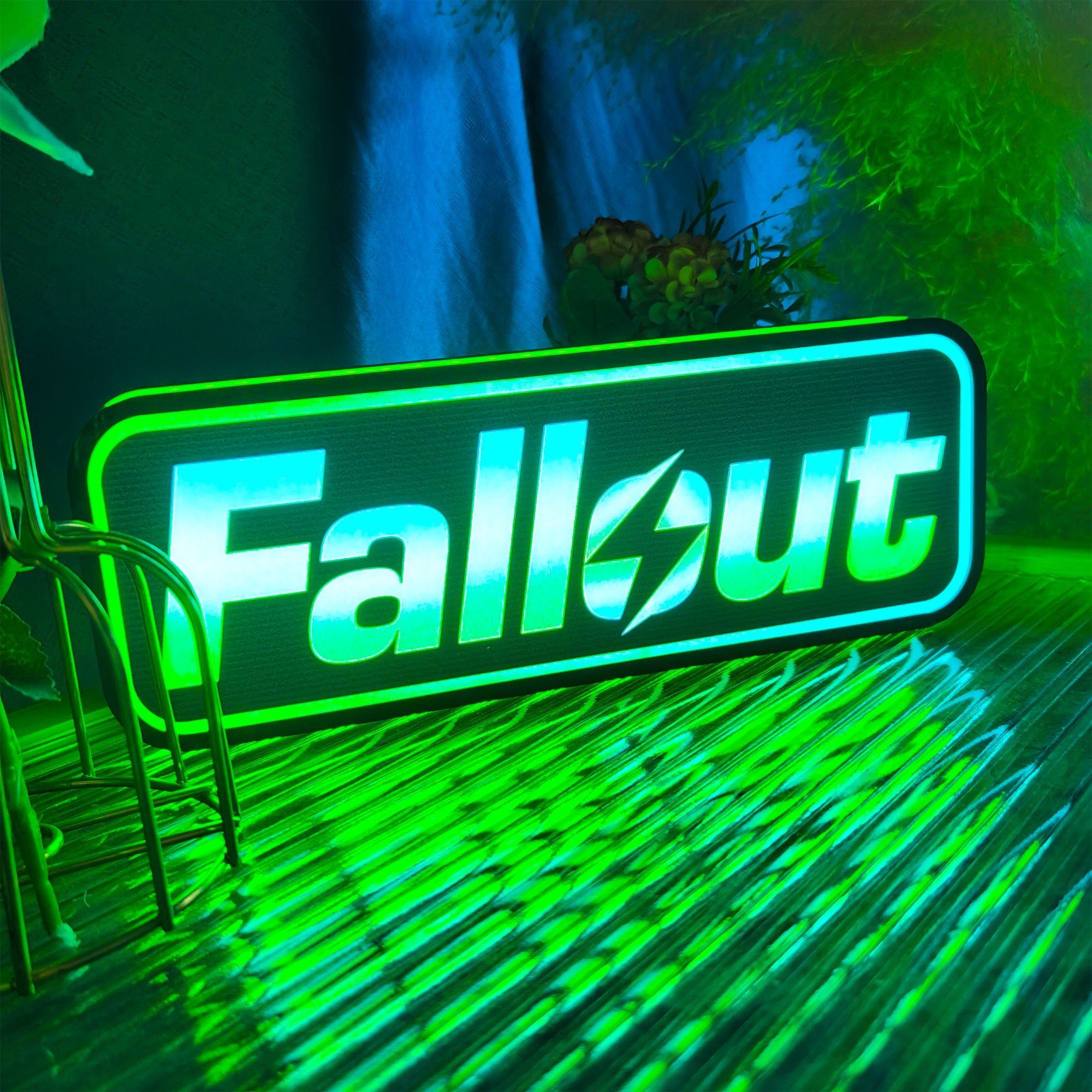 New Design Custom Popular for Store Front Wall Decoration Fallout Neon Sign