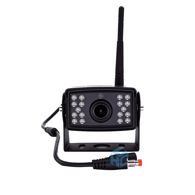 Wireless Trailer Hitch Backup Removable Guideline Rear View Camera 7" LCD Monitor for Travel Trailer/Fifth Wheels/RV/Camper