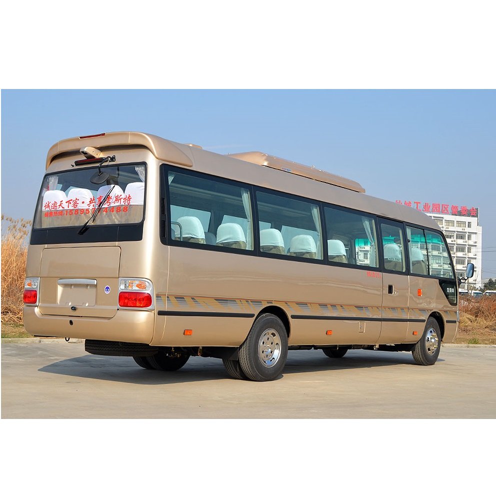 ANKAI 26 Seats Coaster Alike Mini Bus VIP Diesel Strong and Suitable for Bad Road Condition RHD Available