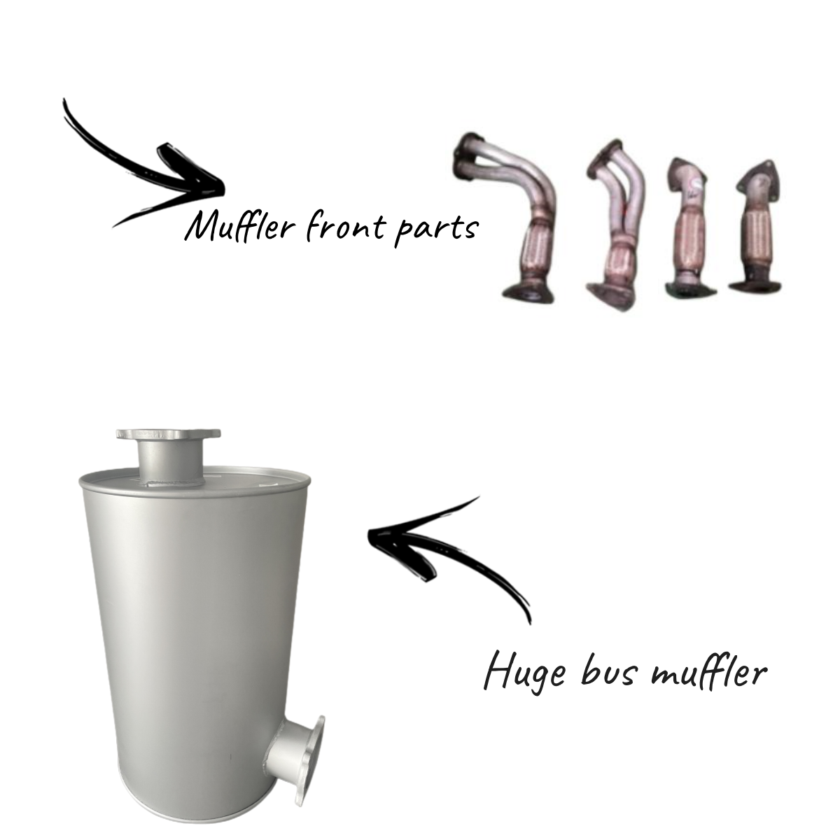 Customized Truck Bus Coach Parts - Catalytic Muffler 5262531 for Cummins SCR System | Exhaust Catalytic Converter with Valve