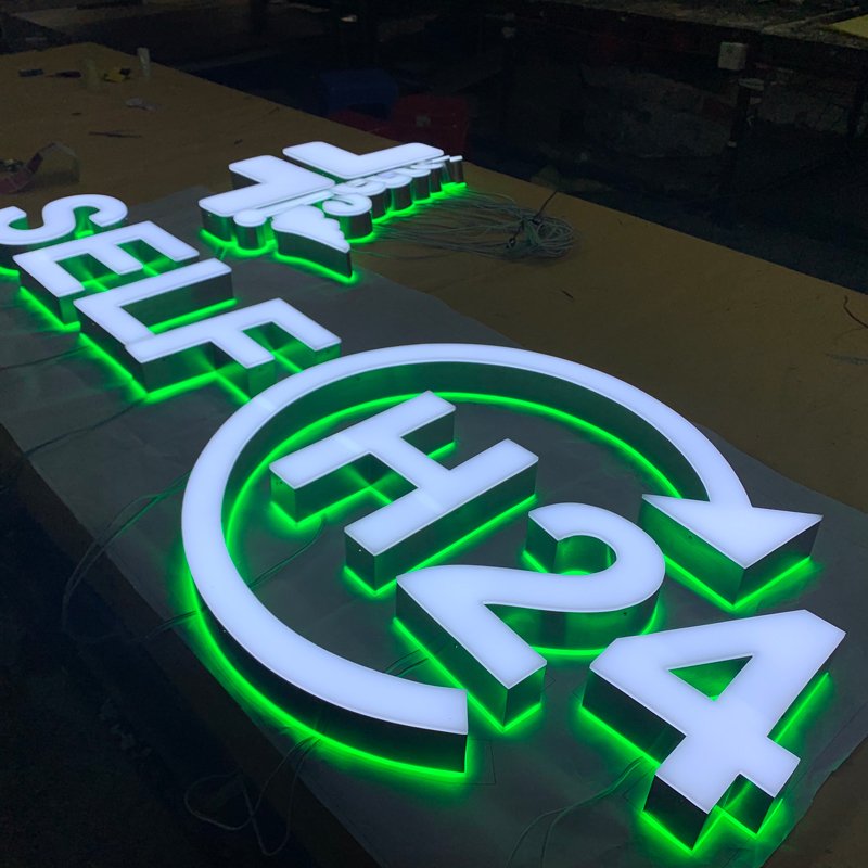 Manufacturer Custom LED Dentist Pharmacy Green Cross Sign Board Design Enseigne Lumineuse Pharmacie Pharmacy LED Sign