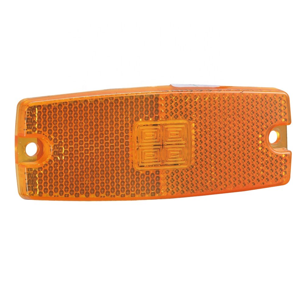 Manufacturer Rectangle 10-30V Trailer LED Outline Side Marker Lamp Reflector for Truck