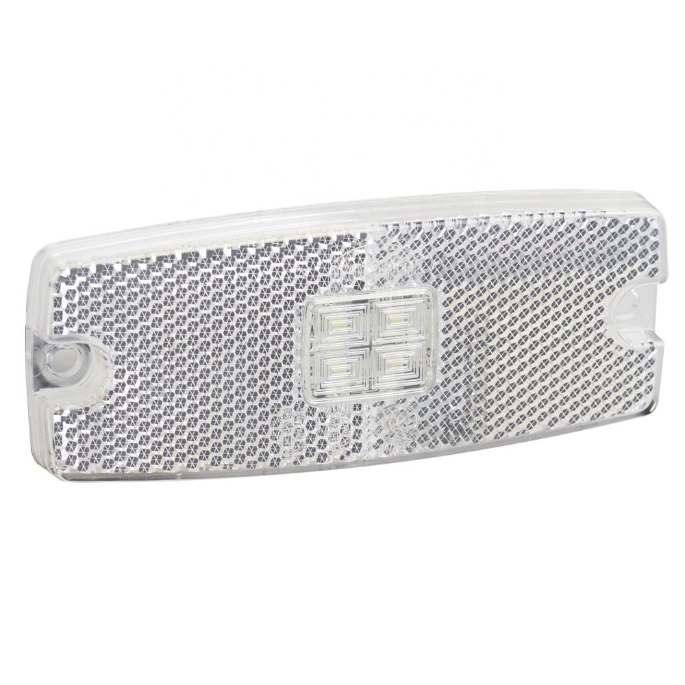 Manufacturer Rectangle 10-30V Trailer LED Outline Side Marker Lamp Reflector for Truck
