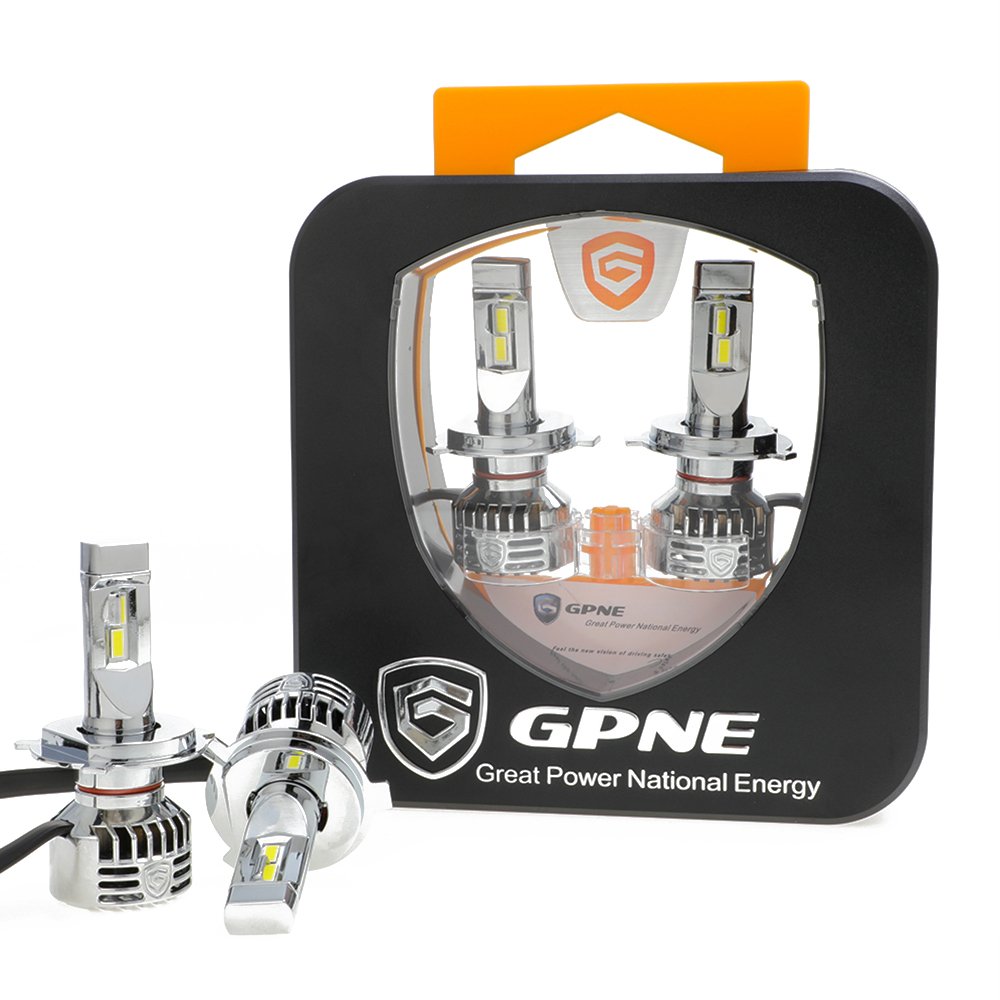 GPNE R4 Led Car Headlight Lights Auto Lighting System H7 H4 Car Head Lights 55W 12000LM Super Bright Headlight Leds Bulbs