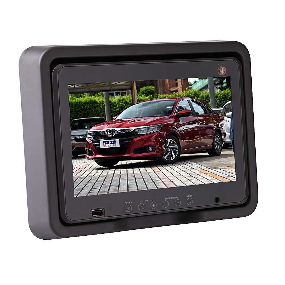 Hot Sales 9 Inch Bus Seat Vod System Auto Monitor Mounting Rod Entertainment Screen