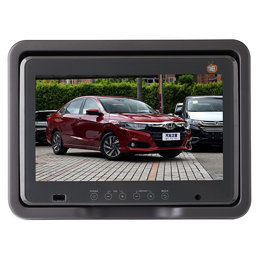 Hot Sales 9 Inch Bus Seat Vod System Auto Monitor Mounting Rod Entertainment Screen