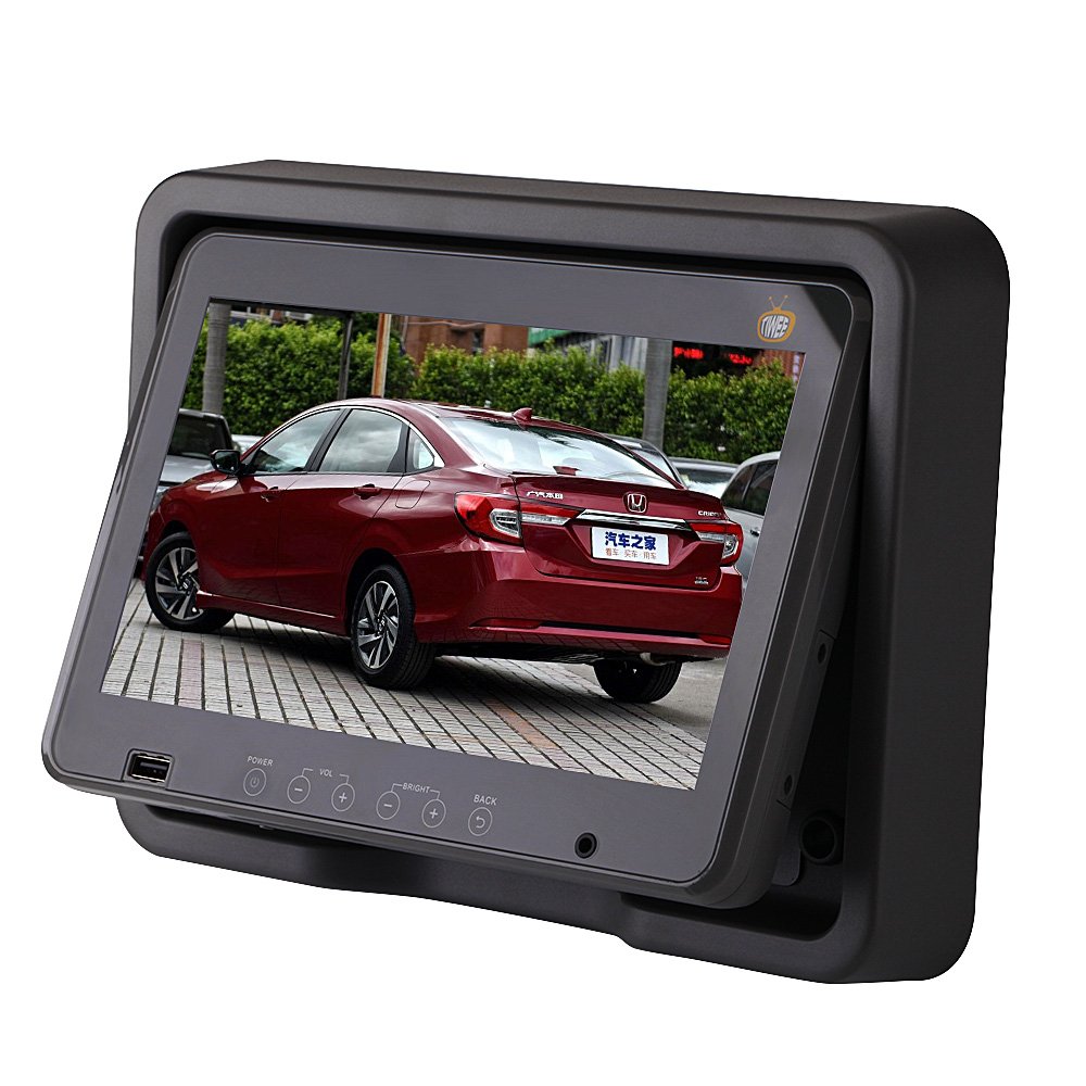 Hot Sales 9 Inch Bus Seat Vod System Auto Monitor Mounting Rod Entertainment Screen