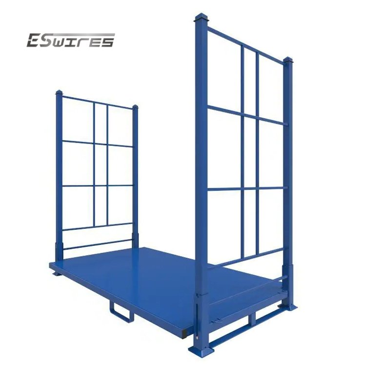 Warehouse Heavy Duty Foldable Stackable Tire Stacking Rack for Sale