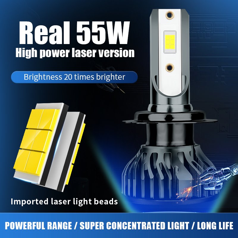 SAWODCAR Auto Led Light H1 H11 H3 H7 Headlight 3570LM 9005 9006 9012 Led Headlight Car H4 Led Lamp Wholesale