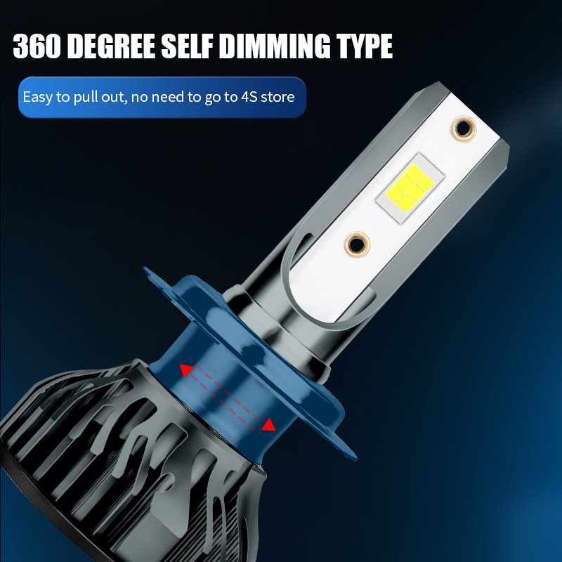 SAWODCAR Auto Led Light H1 H11 H3 H7 Headlight 3570LM 9005 9006 9012 Led Headlight Car H4 Led Lamp Wholesale