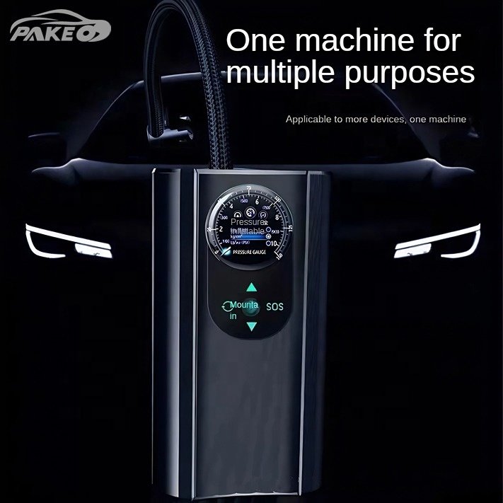 12V Abs Electric Inflator Touch Screen Wireless USB 150 PSI Smart Digital Cost-effective New Item Portable Compressed Air Pump