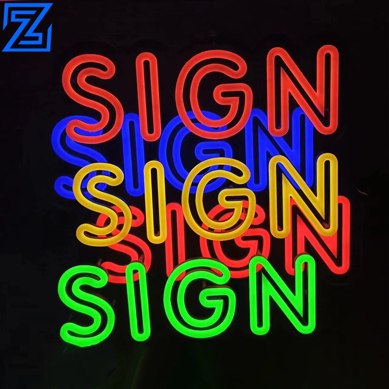Fast Delivery Wall Decor UV Print Led Electronic Signs Logo Custom Night Lights NO MOQ Dropshipping Neon Sign