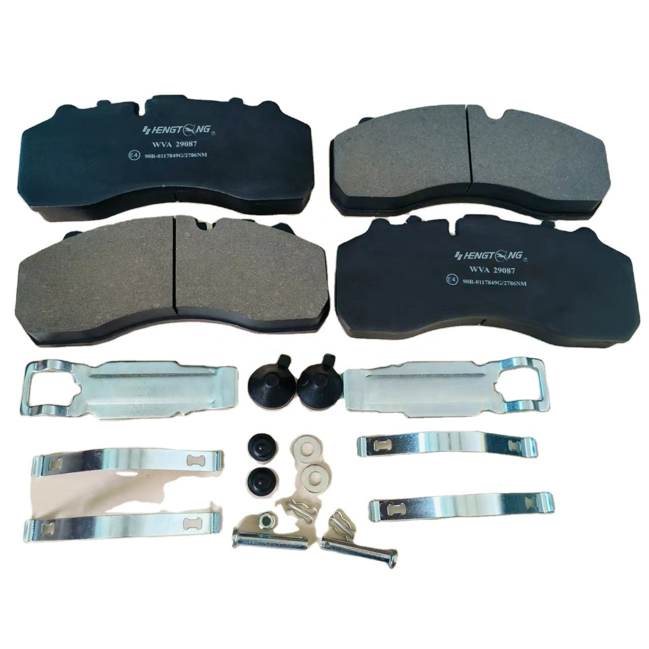 High Quality WVA 29087 Low Metal Brake Pads for Mercedes-Benz Actros DAF Atego & Axor Trucks Made in China
