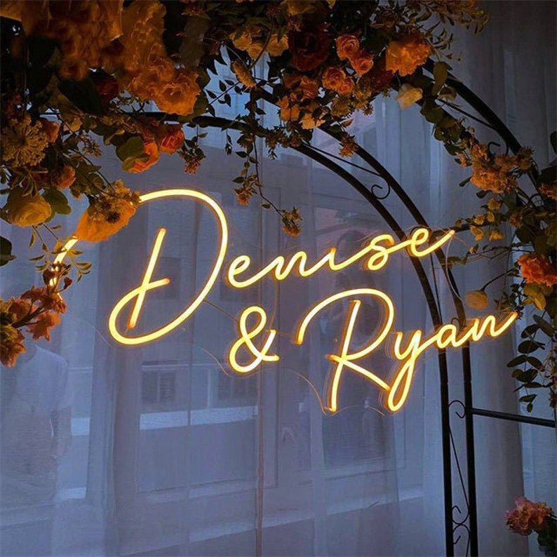 Fashion Designed Wall Mount Custom Shop Decorative logo Weddings Decoration Acrylic Neon Sign