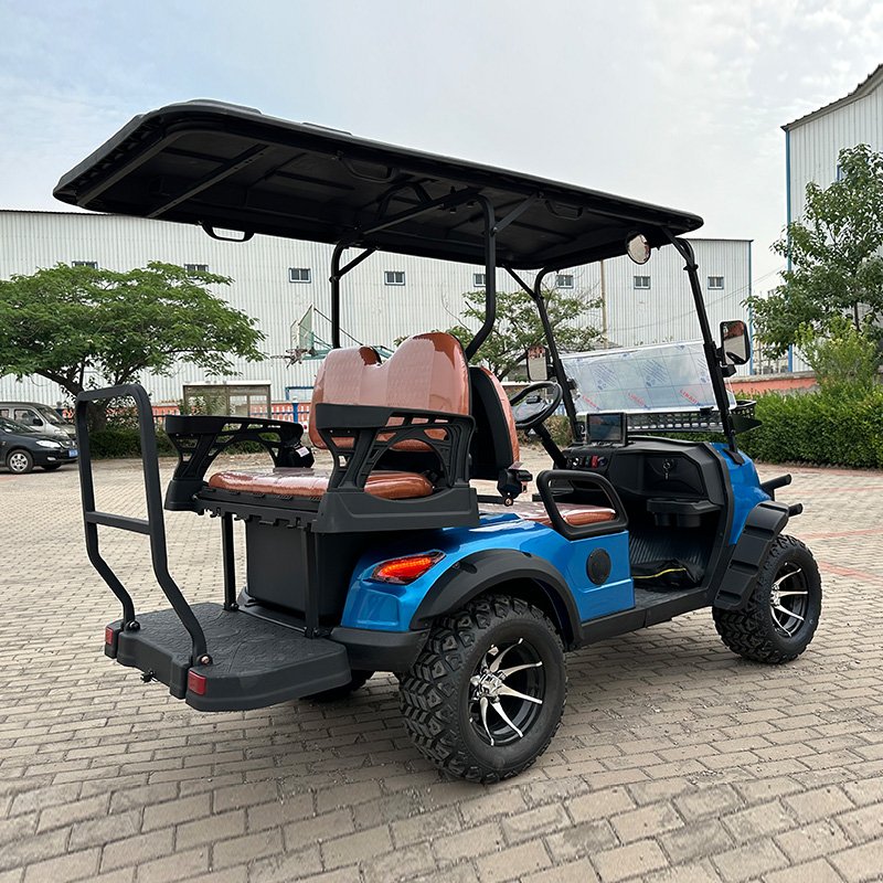 Hot Sale 3500W Double Seat Ebike 4 Wheel Electric Mobility Scooter City Electric Golf Cart