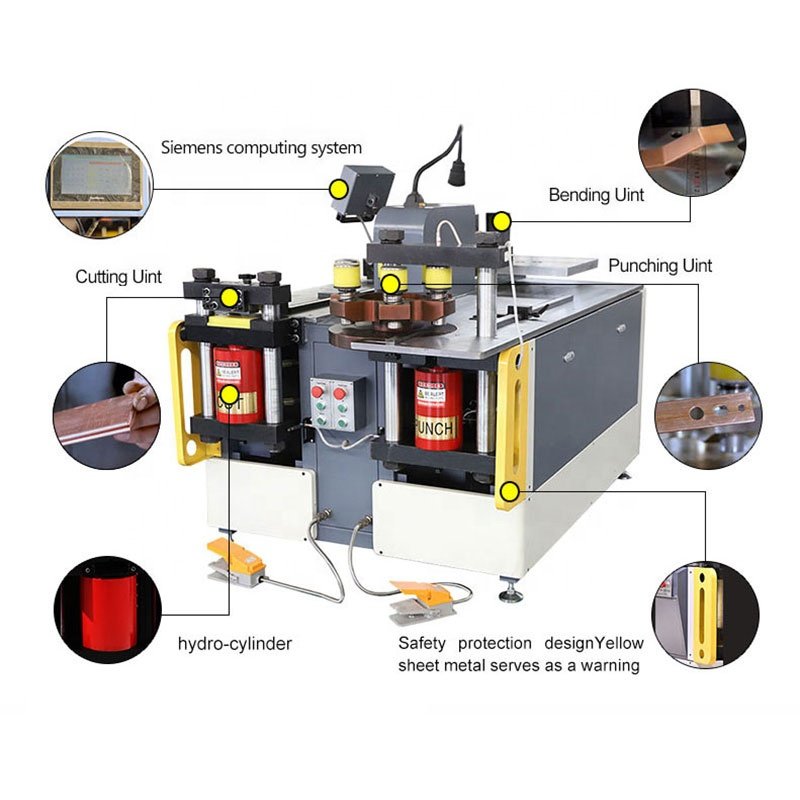Spot 2024 Latest Hydraulic Bus Processing Machine Wholesale Low Price and Convenient Cnc Bus BarMachine