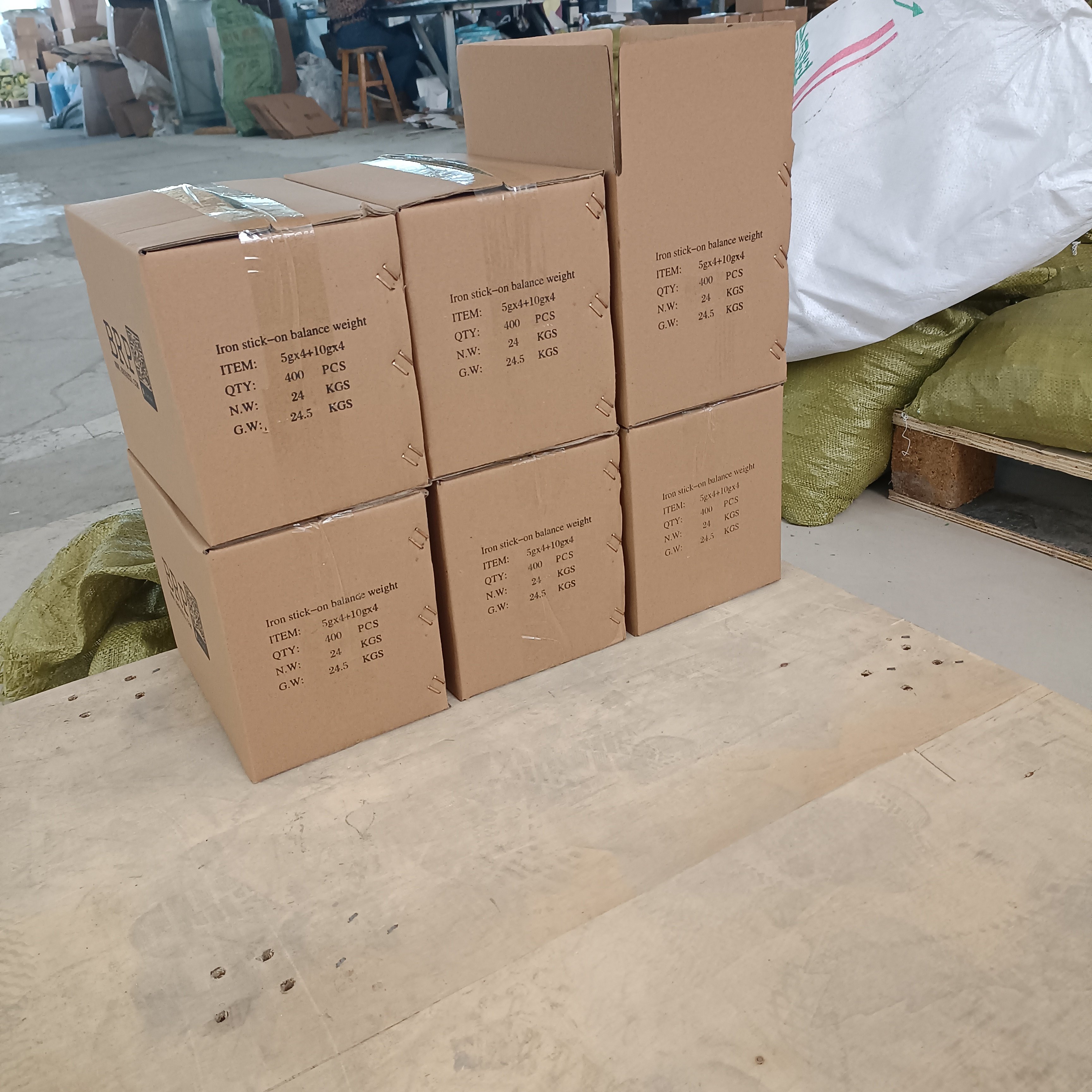 Factory Direct Wholesale High Quality Fe Adhesive 5g Wheel Balancer Weights Blue Tape
