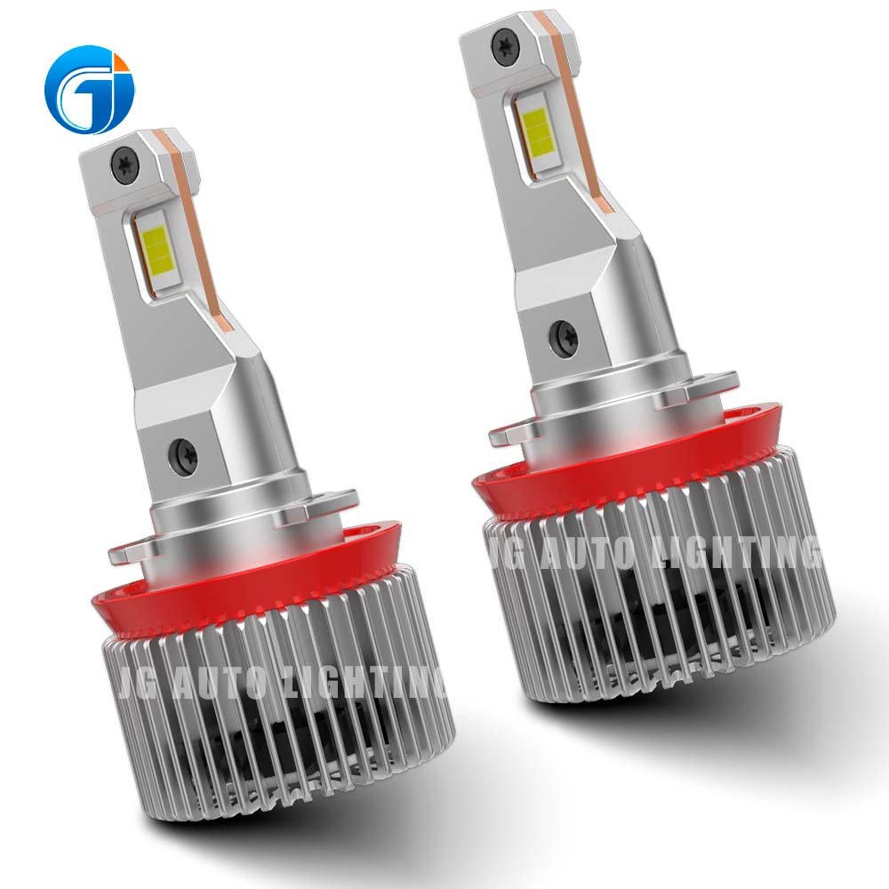 JG WS45 Powerful With Smallest Size Mini Body H7 H11 H4 H1 LED Headlights 100W 26000lm Led Bulb Projector Lens 6000k Canbus