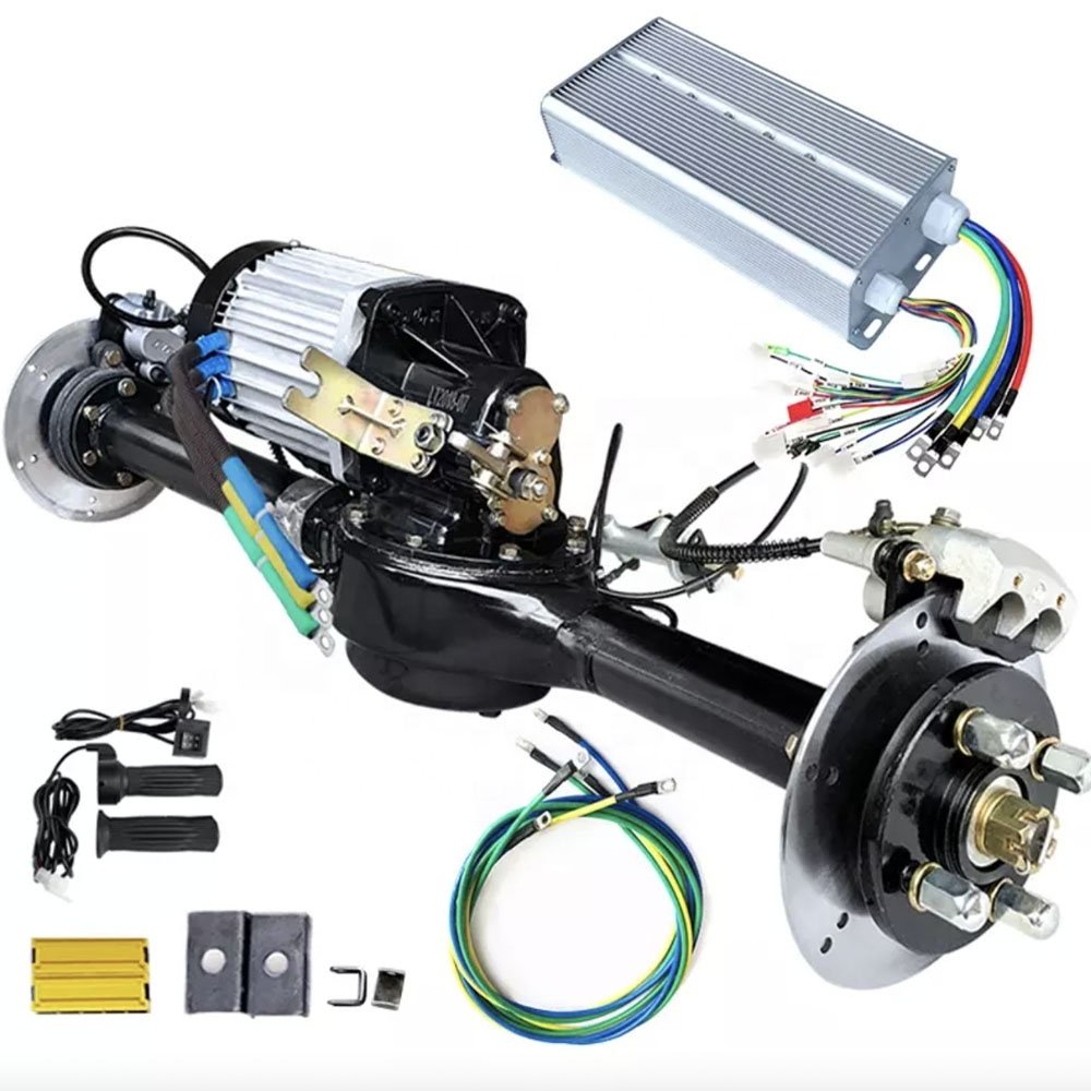 Electric Tricycle Three Wheel Disc Brake Tricycle Rear Axle