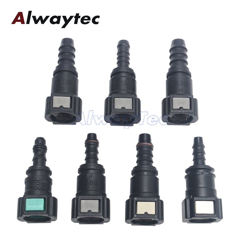 Auto Fuel Line Quick Release Connector SAE 5/16" 9.89mm ID6 ID8 ID9 ID10 Straight Connector
