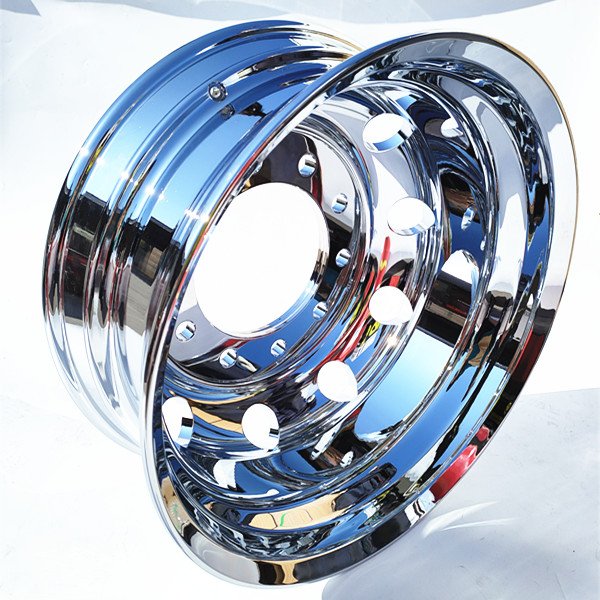 22.5x8.25 Water Chrome Truck Wheels 6061 Forged Wheels