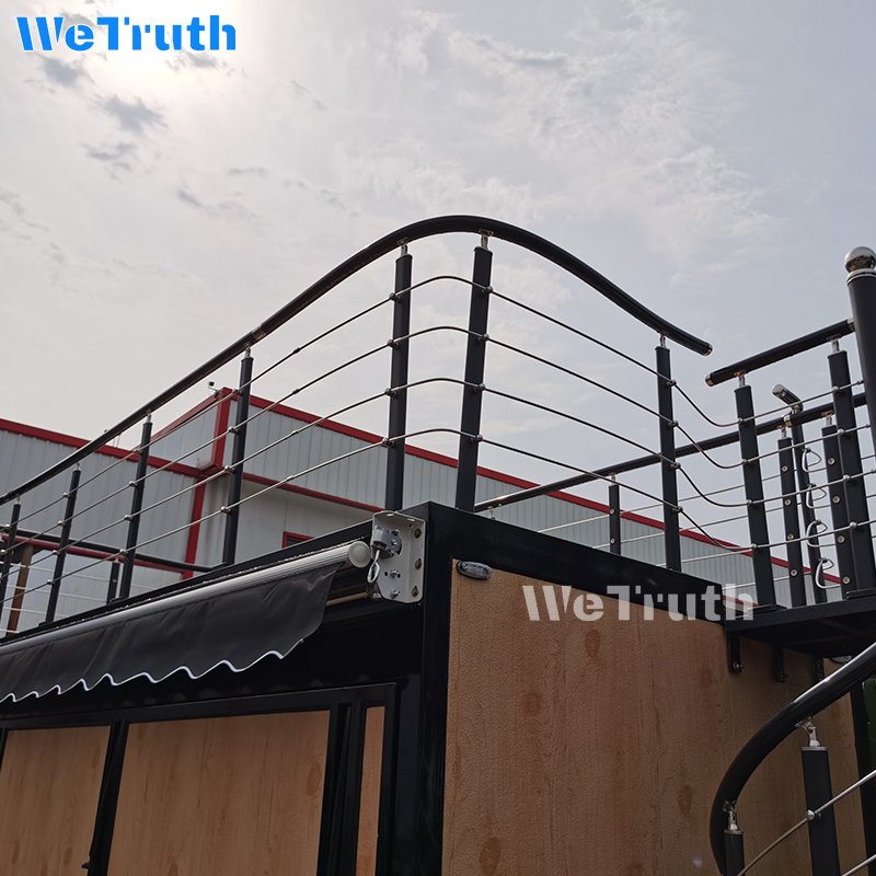 Wetruth New Mobile Bar Street Hot Dog Food Trailer Mobile Kitchen Double Decker Food Truck