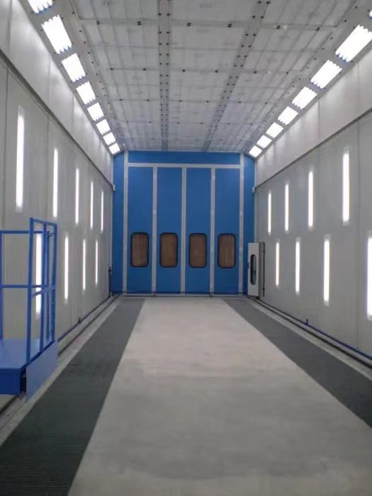 12m To18m Customized Truck Spray Booth Bus Paint Booth Big Spray Paint Room Electric/Diesel Heating Truck Paint Room