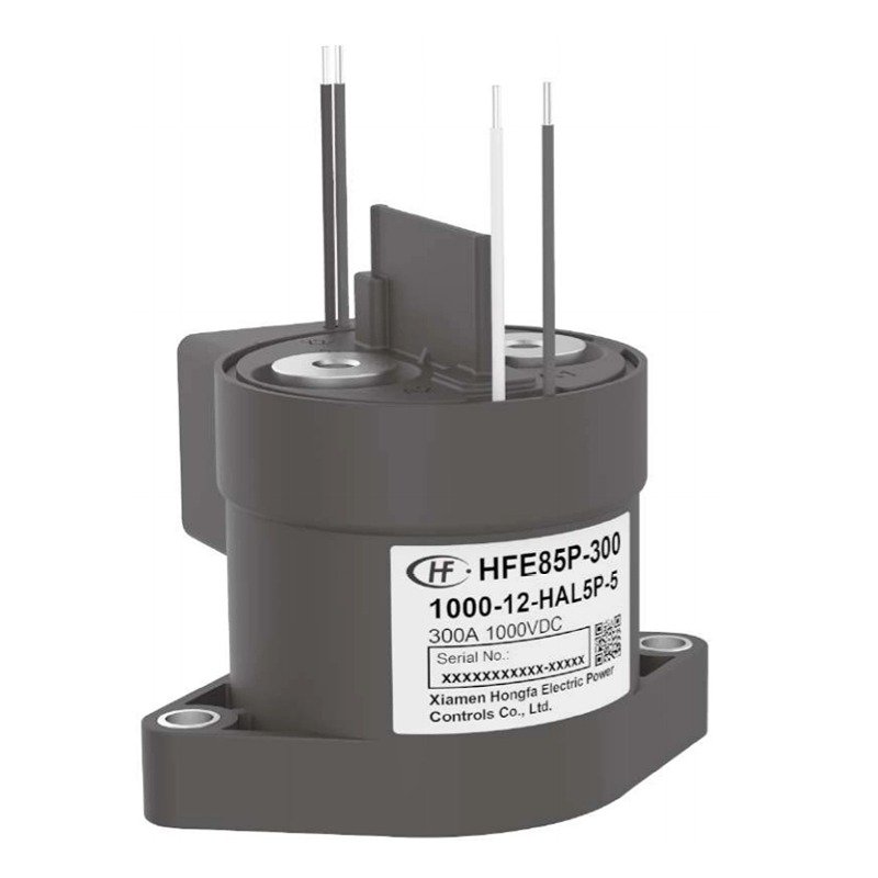 HFE85P-300 HONGFA High Voltage DC Contactor 1000V 300A Contactor Relay Contactor 24v Dc 12V DC