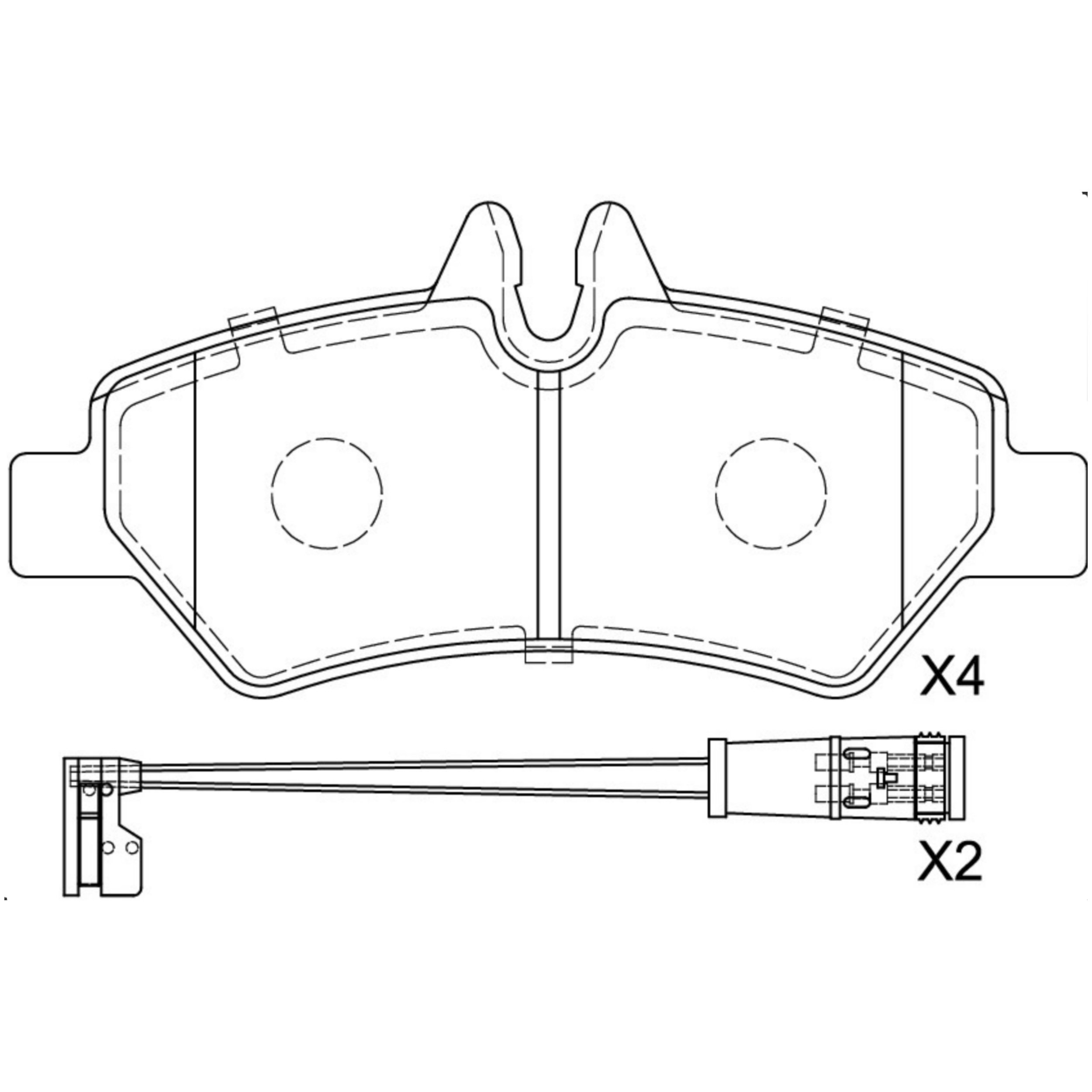 High Performance Factory Auto Parts Brake Pads (Pastillas De Freno) OEM Disc D1317/wva 29190 Is Rear Axle Brake