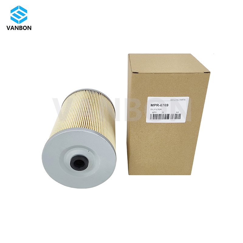 Oil Filter MPR-6769 for ISUZU 6WG1 Engine Bus Tractor Truck Fiat-Hitachi EX 455-2 SANY Excavator
