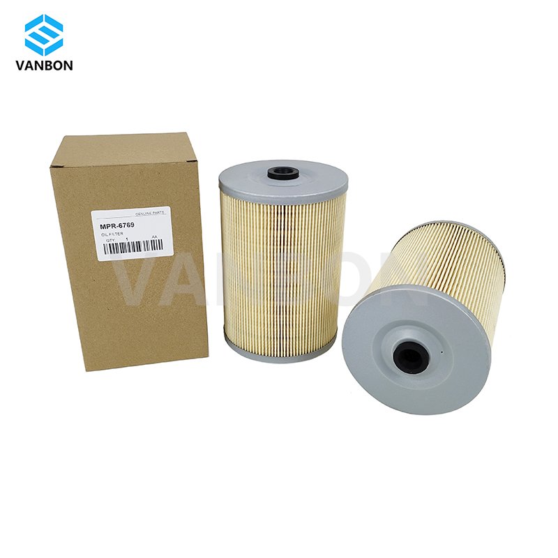 Oil Filter MPR-6769 for ISUZU 6WG1 Engine Bus Tractor Truck Fiat-Hitachi EX 455-2 SANY Excavator