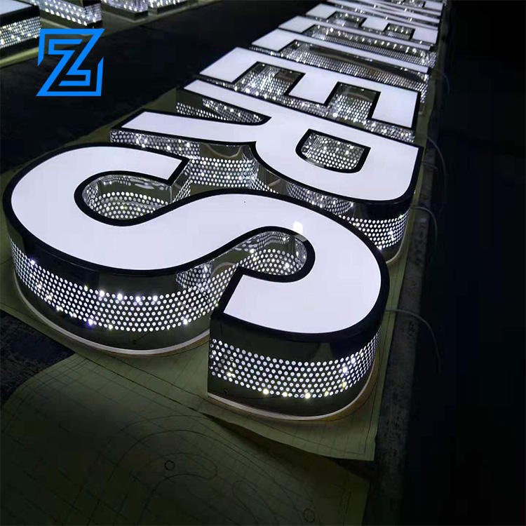 China Online 3D Outdoor Metal Signage Letters for Advertising