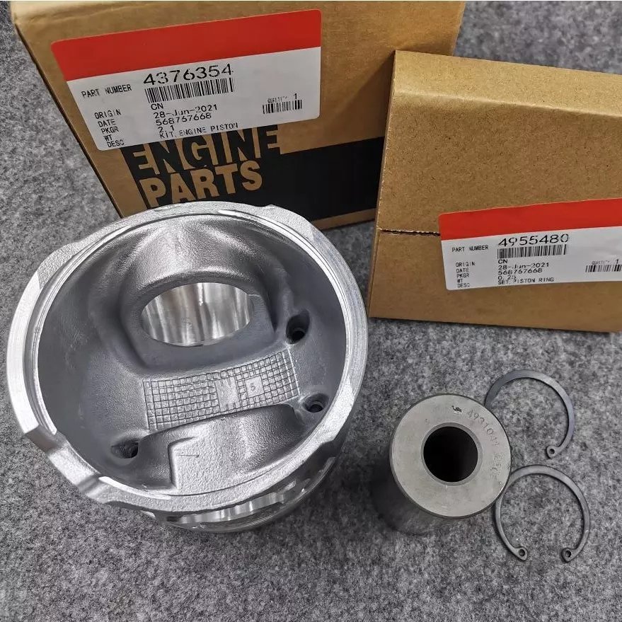 4376354 4955480 4931041 Piston for cummins QSX15 FOTON AUMAN Truck Engine Parts Piston