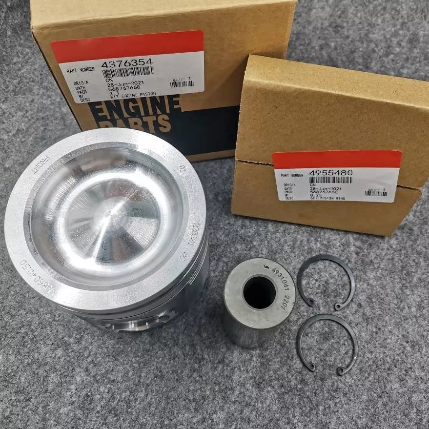 4376354 4955480 4931041 Piston for cummins QSX15 FOTON AUMAN Truck Engine Parts Piston