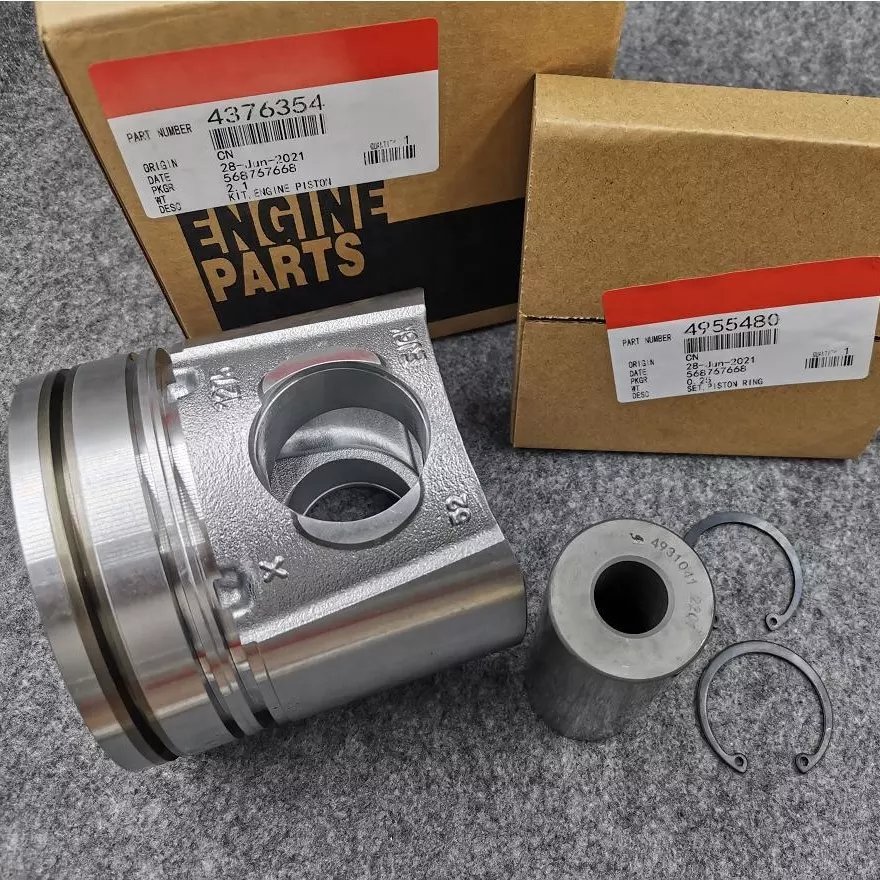 4376354 4955480 4931041 Piston for cummins QSX15 FOTON AUMAN Truck Engine Parts Piston