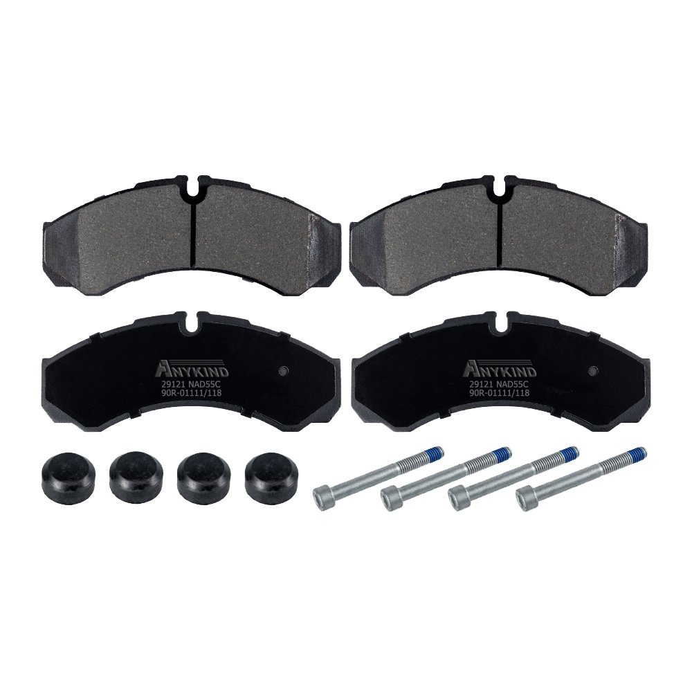 WVA 29121 Front/Rear Brake Pads for Iveco Daily 1989-2014