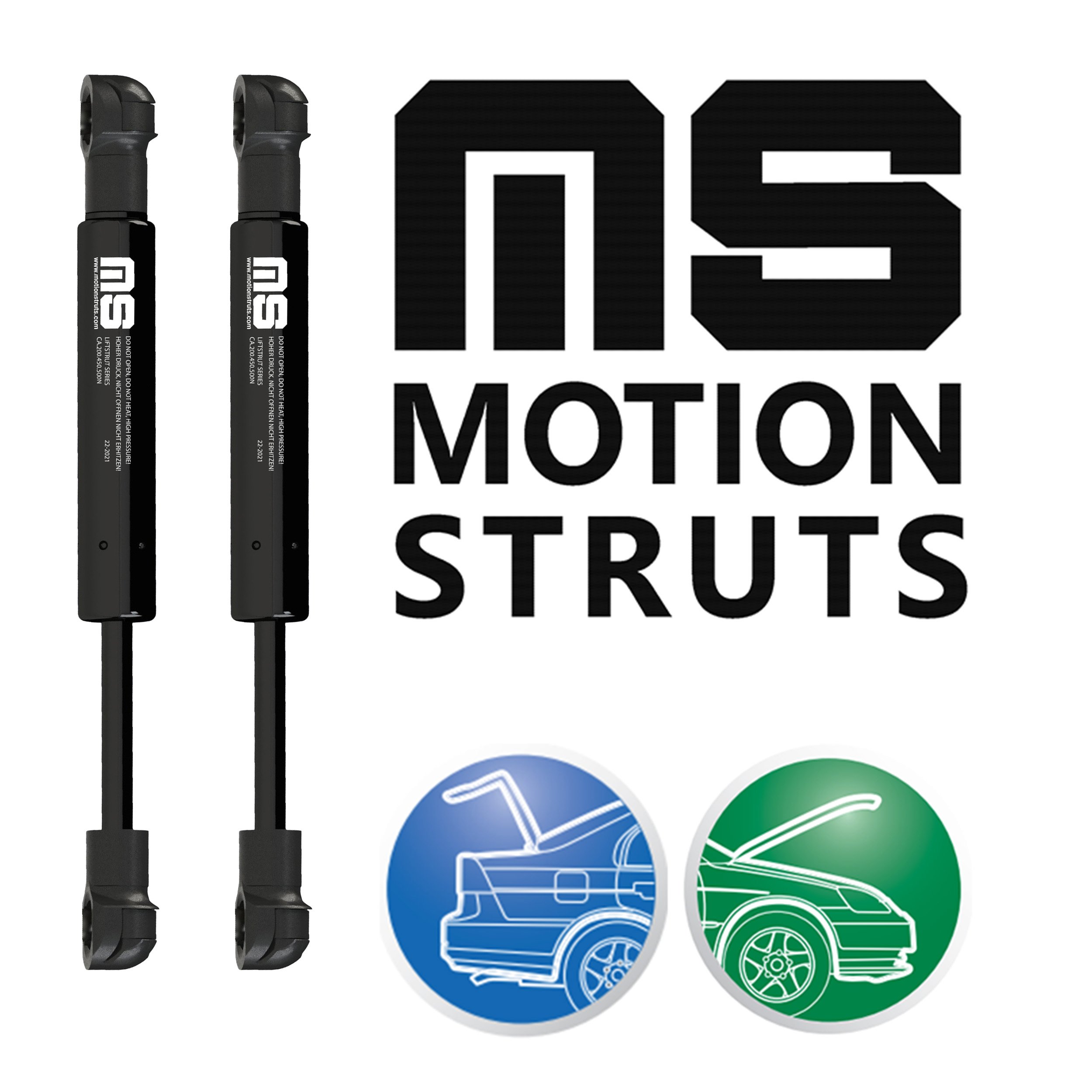 Lift Support Strut for Tailgate Van Minivan Model TRANSIT Bus (FD_ _, FB_ _, FS_ _, FZ_ _, FC_ _) OEM BC11-V406A10-AA M1-2102