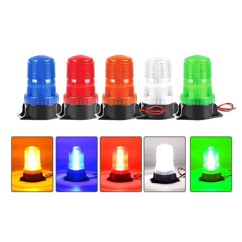 Strobe Forklift Flash Warning LED Beacon Light 12V 110VForklift Rotating Warning Light