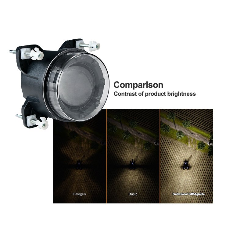 Agrolite Led Headlight Sealed Beam 35W Round Led Work Light for Tractor Truck Offroad Bus Led Driving Light